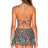 Back view of Sunsets Andalusia Sporty Swim Skirt