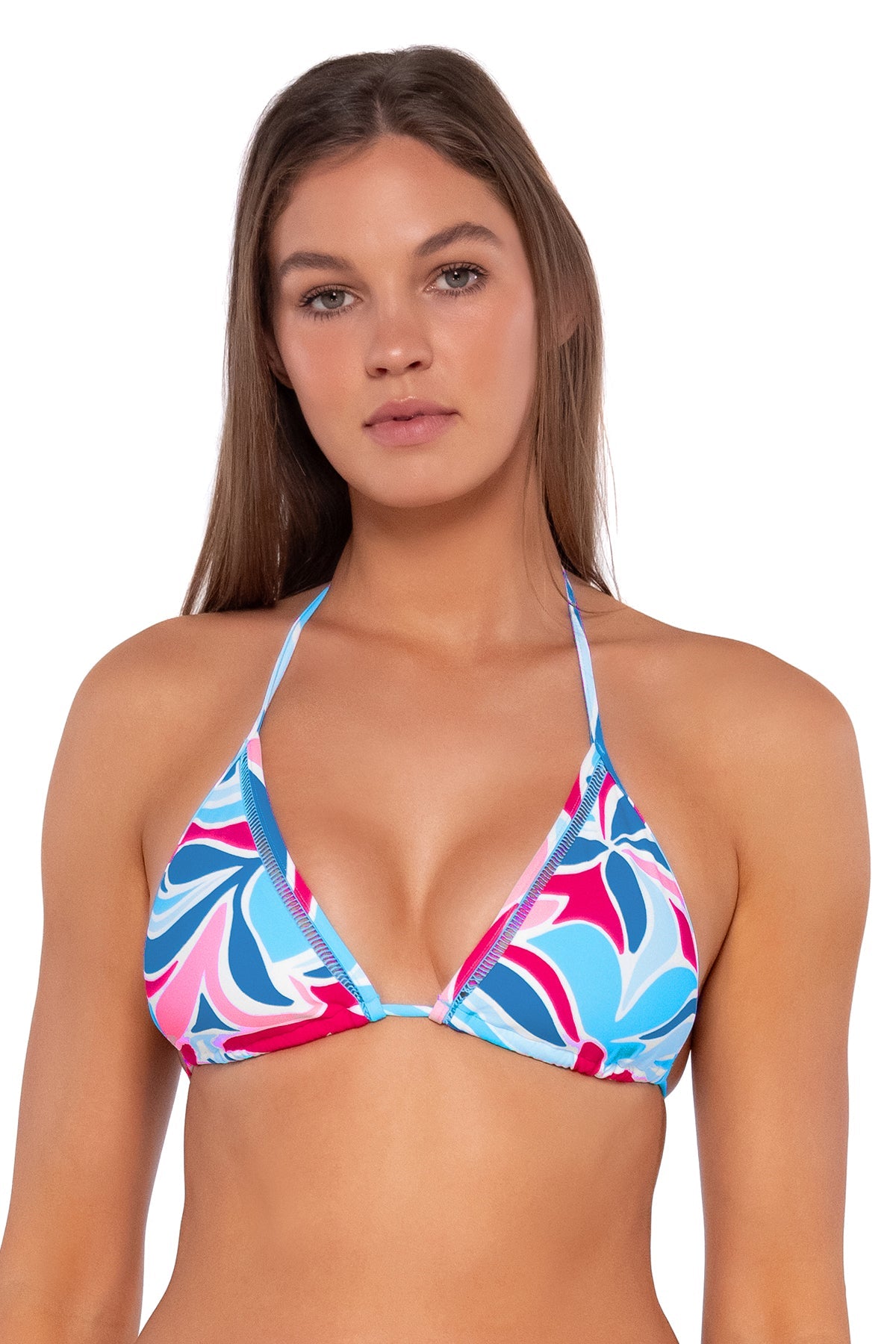 Sunsets Women's Swimwear Making Waves Laney Triangle Bikini Top