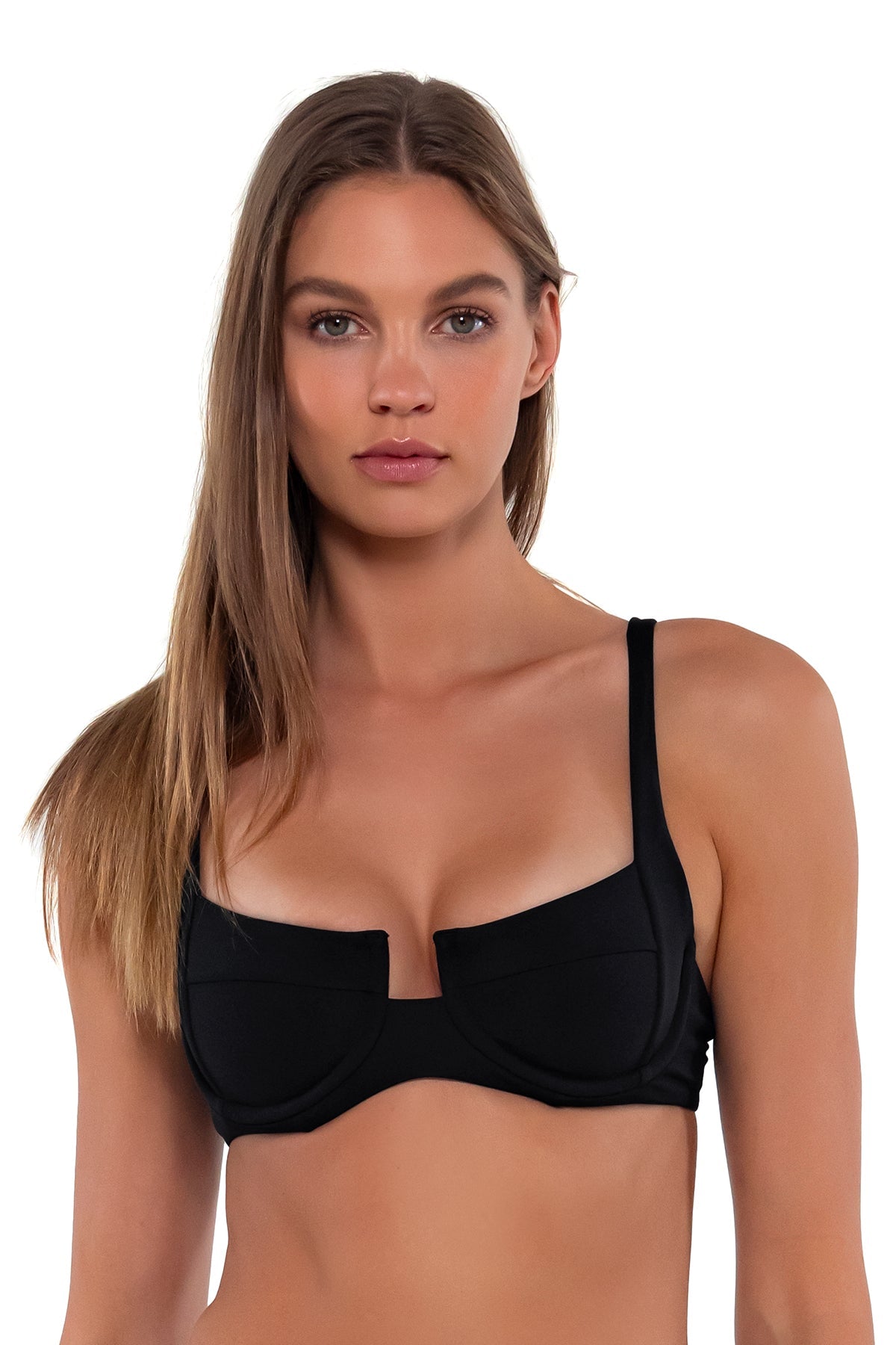 Sunsets Black Juliette Underwire Top