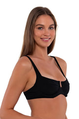 Sunsets Black Juliette Underwire Top