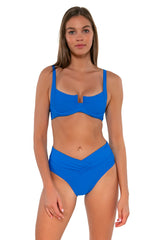 Sunsets Electric Blue Summer Lovin V-Front Bottom