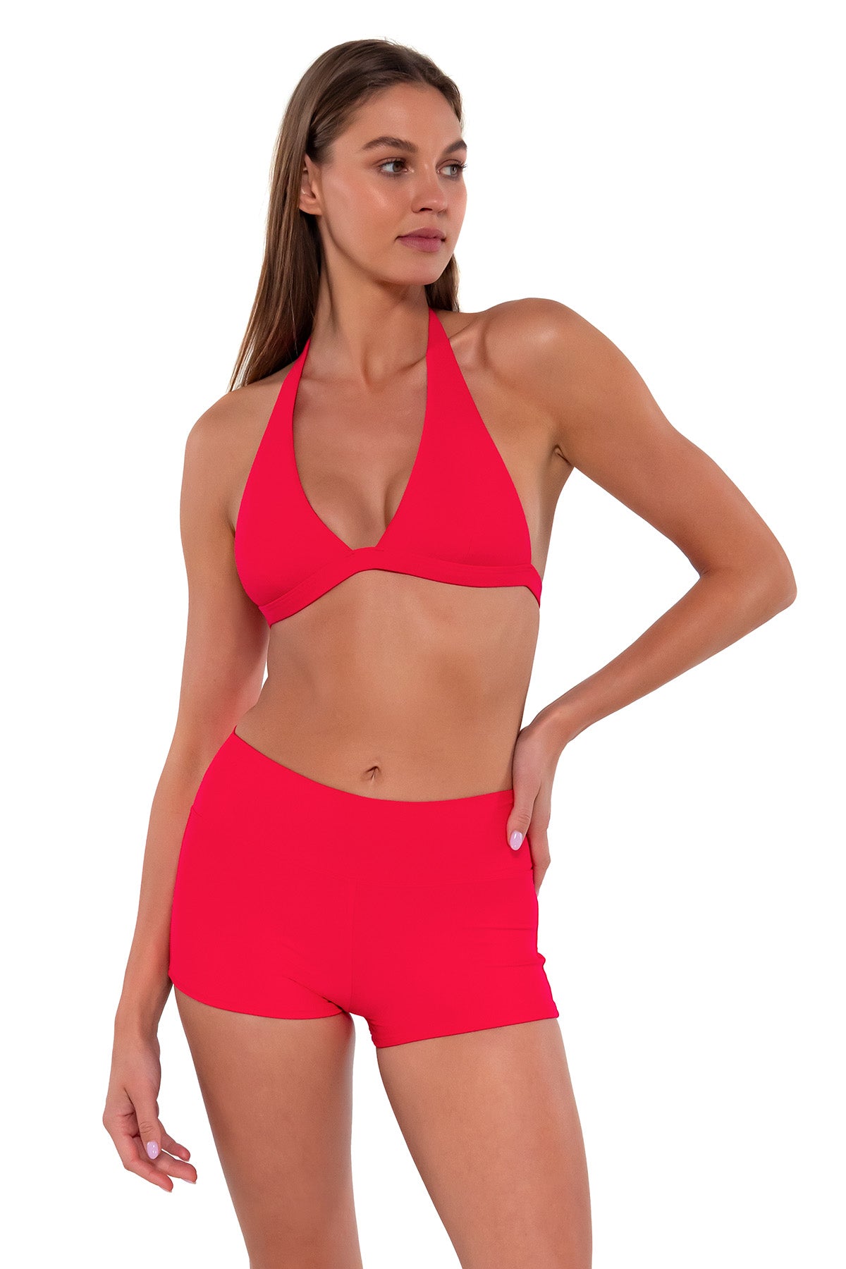 Sunsets Geranium Kinsley Swim Short