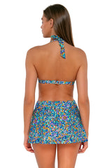 Sunsets Pansy Fields Summer Lovin' Swim Skirt