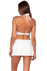 Back view of Sunsets Paloma Sporty Swim Skirt