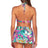 Back view of Sunsets Lush Garden Summer Lovin Swim Skirt