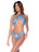 Women's Swimwear Crisscross Two Piece Swimsuit Mapale 67153