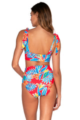 Sunsets Women's Swimwear Tiger Lily Hannah High Waist Bikini Bottom