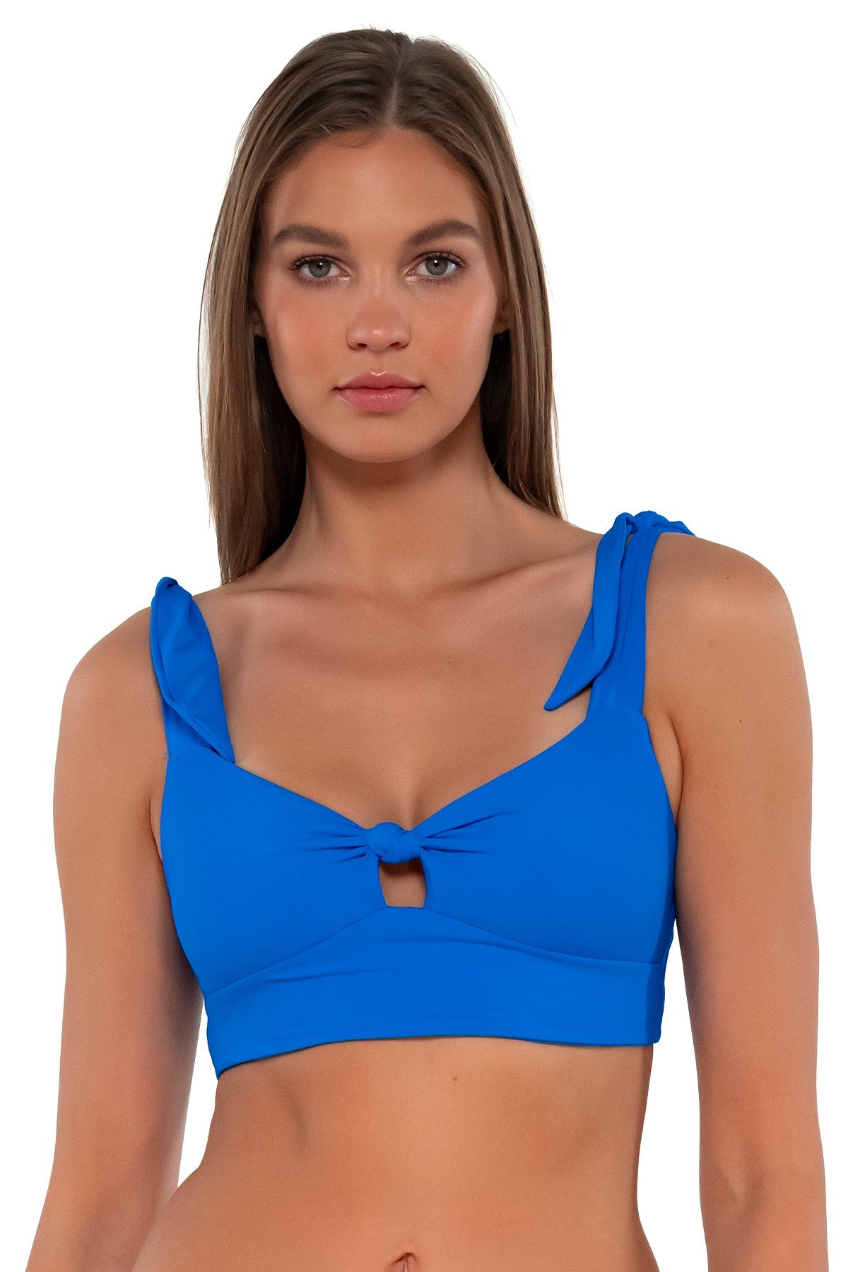 Sunsets Women's Swimwear Electric Blue Lily Bikini Top