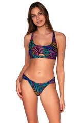 Front view of Sunsets Panama Palms Kylie Hipster Bottom