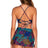 Back view of Sunsets Panama Palms Summer Lovin Swim Skirt