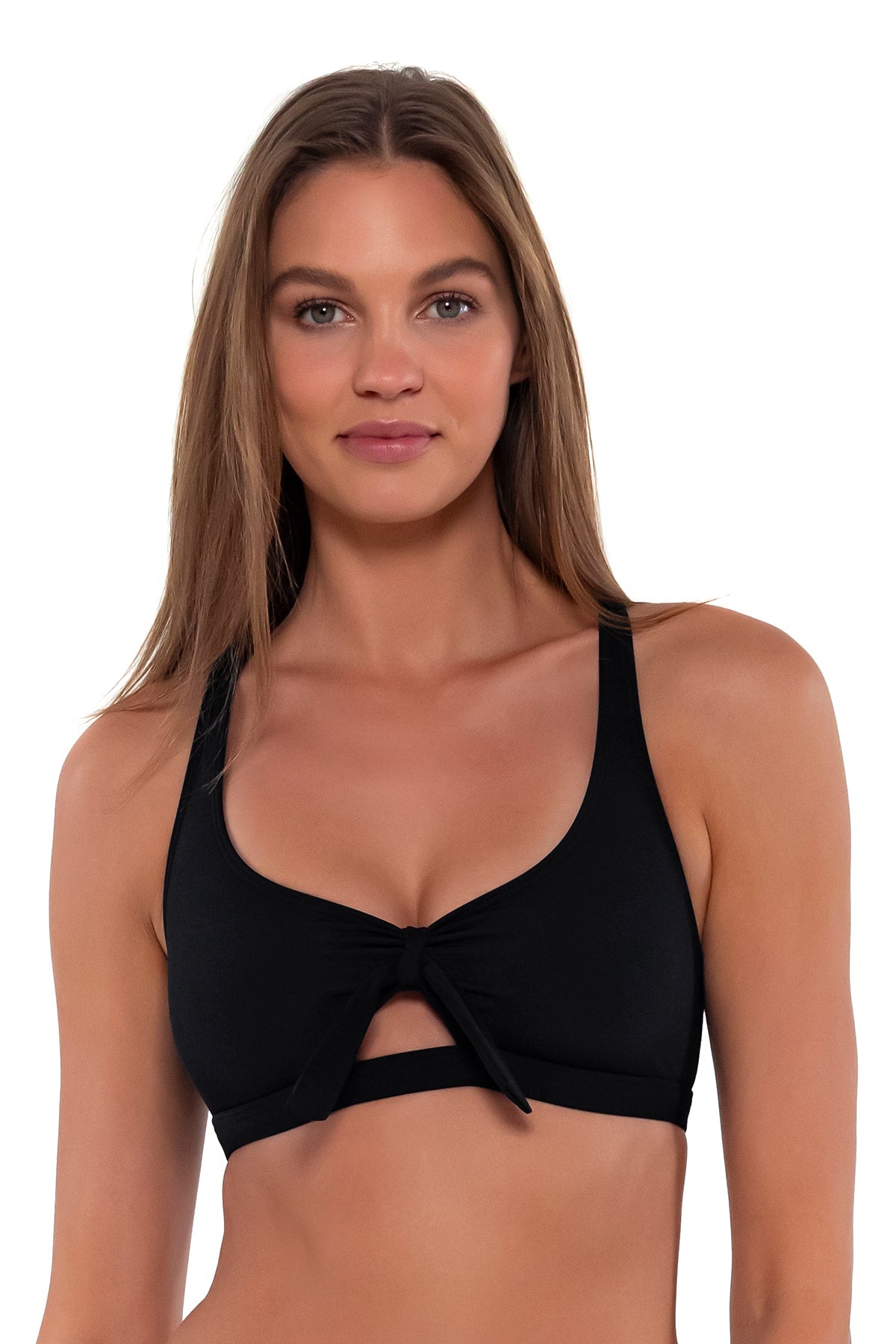 Sunsets Black Brandi Bralette Top