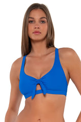 Sunsets Electric Blue Brandi Bralette Top