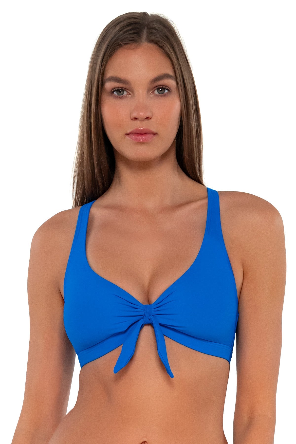 Sunsets Electric Blue Brandi Bralette Top