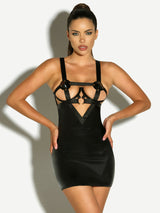 Fetish Erotic Open Cup Babydoll Dress