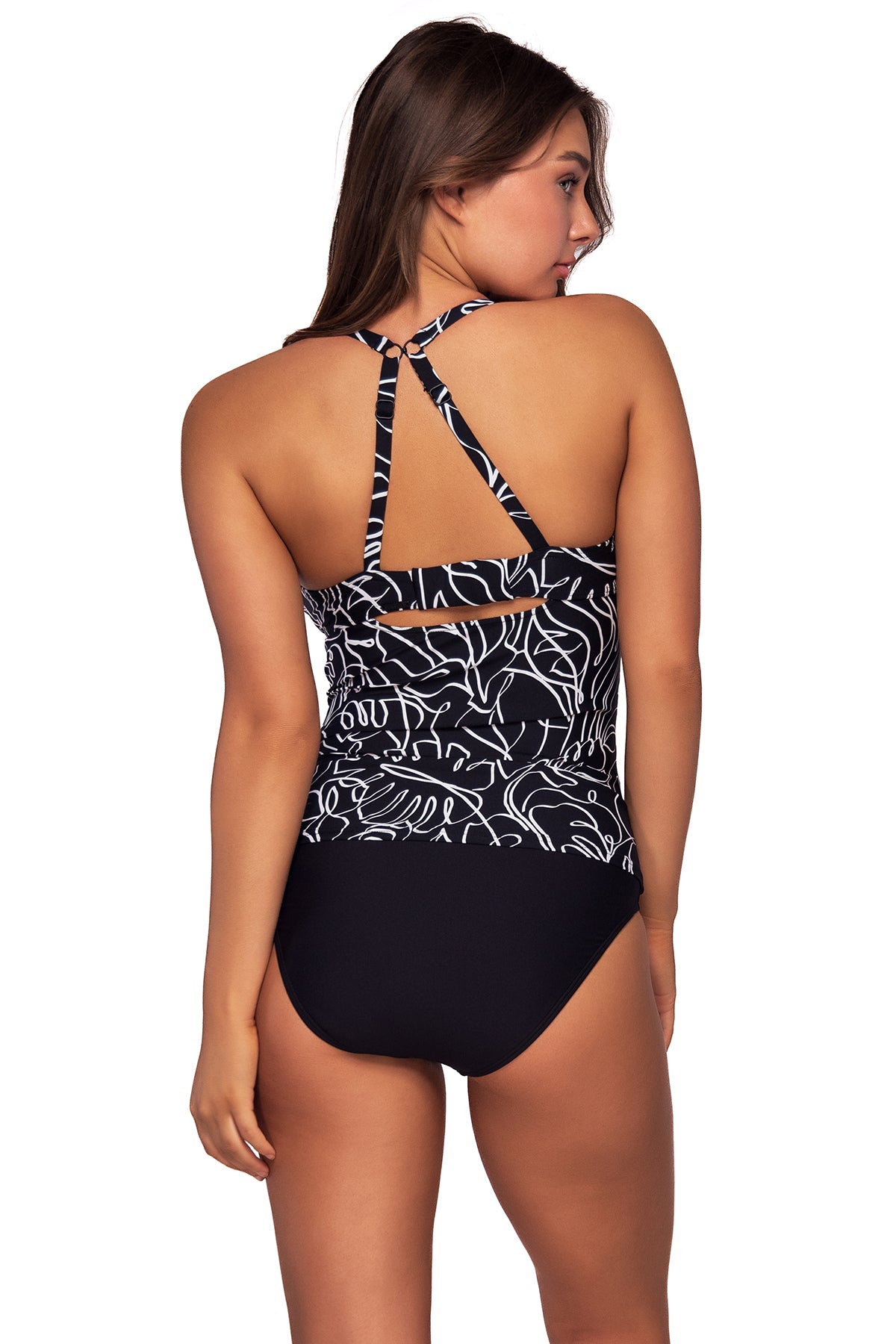 Sunsets Women's Swimwear Lost Palms Serena Tankini Bikini Top