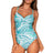 Front view of Sunsets Moon Tide Serena Tankini Top