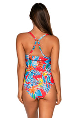 Sunsets Women's Swimwear Tiger Lily Maeve Tankini Bikini Top