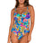 Front view of Sunsets Alegria Maeve Tankini Top