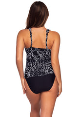 Back view of Sunsets Lost Palms Elsie Tankini Top