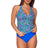 Front view of Sunsets Persian Sky Elsie Tankini Top