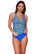 Front view of Sunsets Persian Sky Elsie Tankini Top