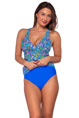 Sunsets Women's Swimwear Persian Sky Elsie Tankini Bikini Top