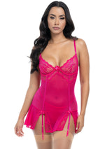 Milana Sheer Babydoll Dress