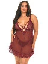 Curvy Wynter Cage Babydoll