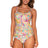 Front view of Sunsets Phoenix Taylor Tankini Top