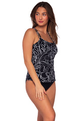 Side view of Sunsets Lost Palms Taylor Tankini Top