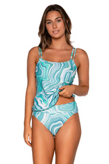 Sunsets Women's Swimwear Moon Tide Taylor Tankini Bikini Top