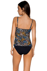 Back view of Sunsets Sunbloom Taylor Tankini Top