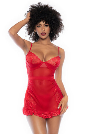 Women’s Babydoll Lingerie Mapale 7507