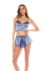 Women’s Sleepwear Two Piece Pajama Set Mapale 7581