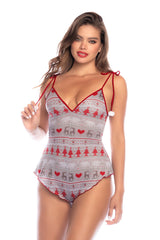 Women’s Sleep Romper Mapale 7596