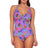 Front view of Sunsets Isla Bonita Forever Tankini Top