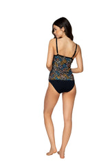 Back view of Sunsets Sunbloom Forever Tankini Top