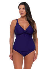 Sunsets Indigo Forever Tankini Top