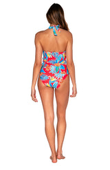 Sunsets Women's Swimwear Tiger Lily Heidi Tankini Bikini Top