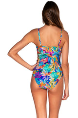 Back view of Sunsets Alegria Simone Tankini Top