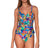 Front view of Sunsets Alegria Simone Tankini Top