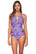 Front view of Sunsets Isla Bonita Mia Tankini Top