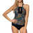 Front view of Sunsets Sunbloom Mia Tankini Top