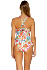 Back view of Sunsets Tropical Breeze Mia Tankini Top