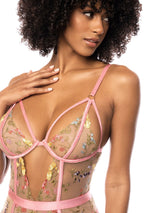 Women's Bodysuit Lingerie Mapale 8821