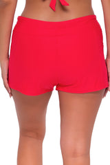 Sunsets Escape Geranium Laguna Swim Short