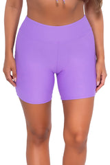 Sunsets Escape Passion Flower Bayside Bike Short