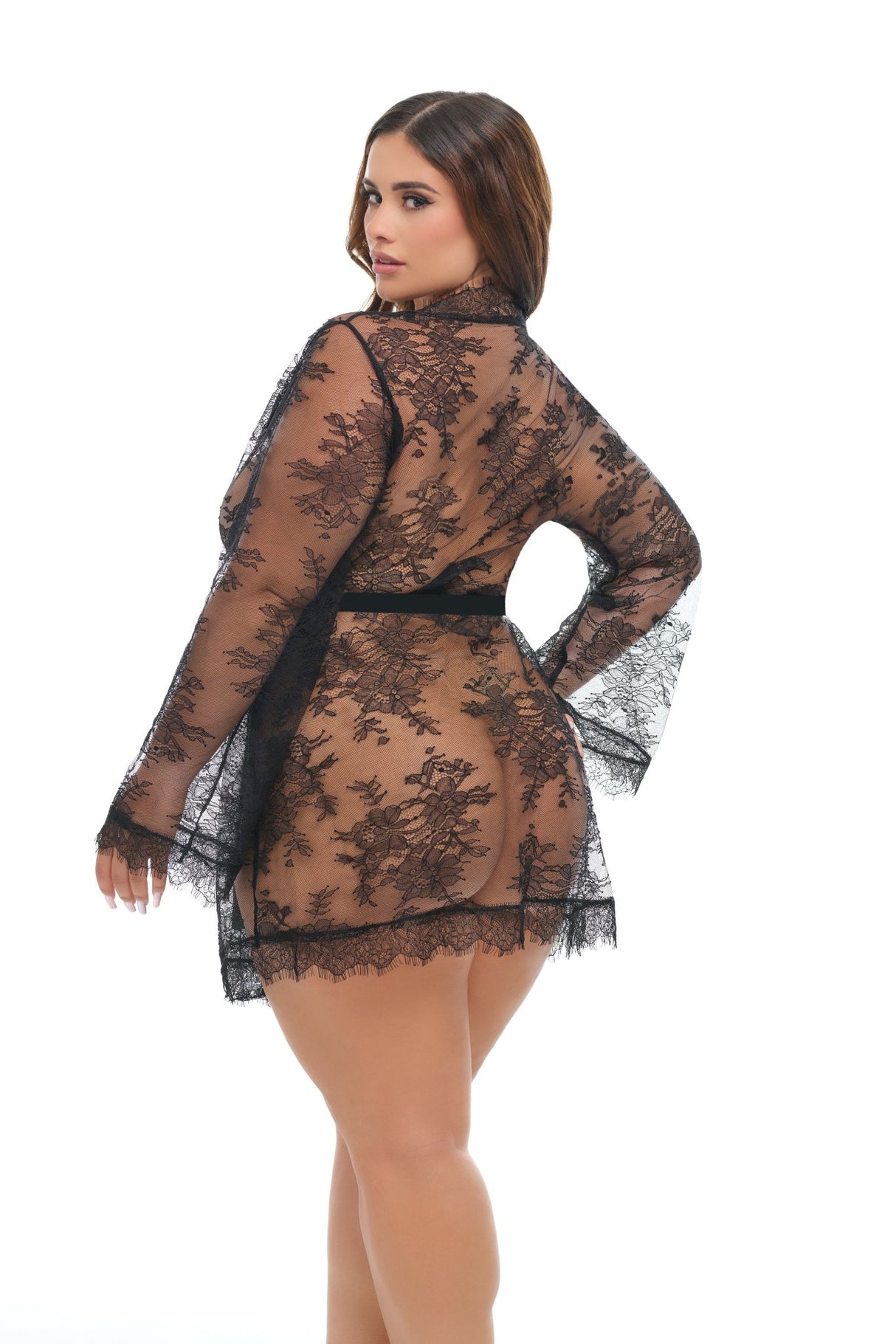 Amore Short Plus Size Robe