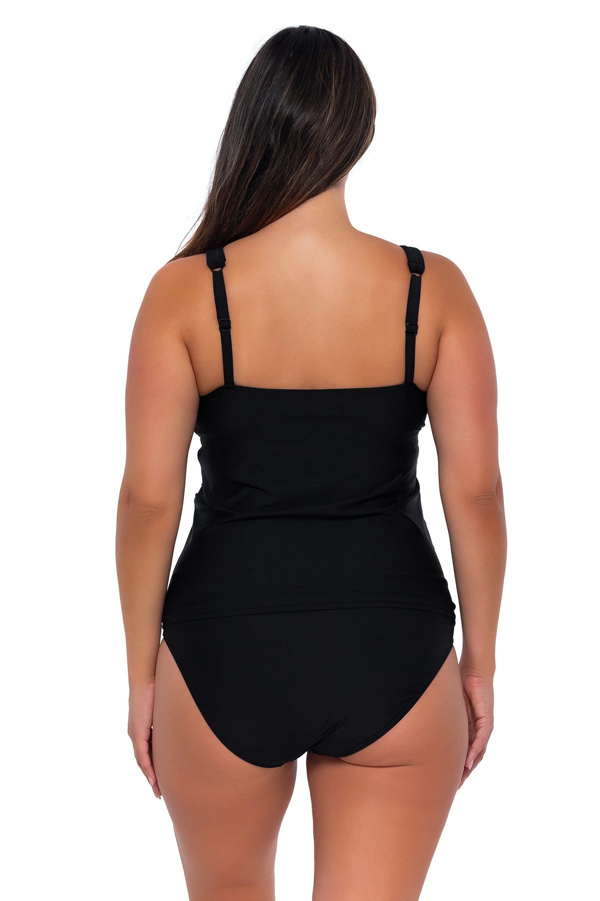 Sunsets Escape Black Emerson Tankini Top