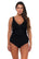 Sunsets Women's Swimwear Escape Black Emerson Tankini Bikini Top